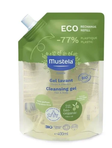 Mustela gel bio refill 400ml Mustela gel bio refill 400ml