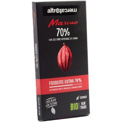 CIOCCOLATO MASCATO FONDENTE EXTRA 70% 100 G