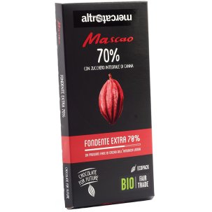 CIOCCOLATO MASCATO FONDENTE EXTRA 70% 100 G