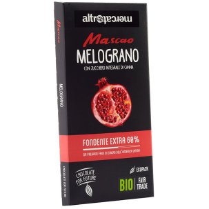 CIOCCOLATO MASCAO FONDENTE EXTRA 60% AL MELOGRANO 80 G