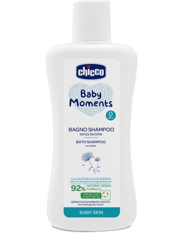 Chicco baby moments bagno corpo cap 200 ml