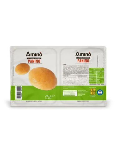 Amino panino 4pz 50g Amino panino 4pz 50g