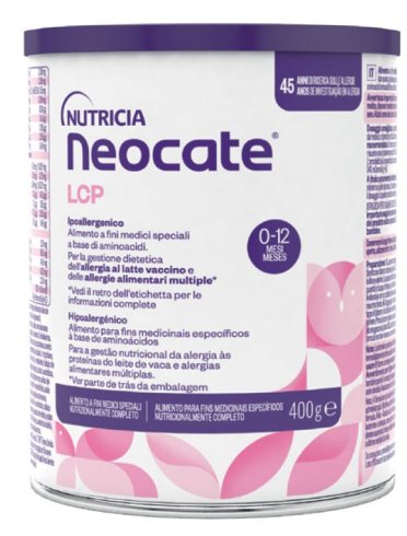 Neocate lcp polvere 400 g Neocate lcp polvere 400 g