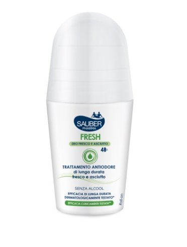 Sauber fresh deodorante roll-on 50 ml