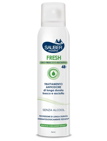 Sauber fresh deodorante spray 150 ml Sauber fresh deodorante spray 150 ml