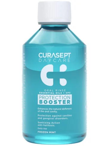 Curasept daycare collutorio protection booster frozen mint 100 ml Curasept daycare collutorio protection booster frozen mint 100 ml