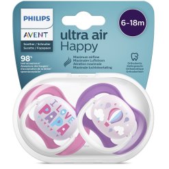 AVENT ULTRA AIR SUCCHIETTO PAPA/BALLOON FEMMINA 6-18 MESI 2PEZZI