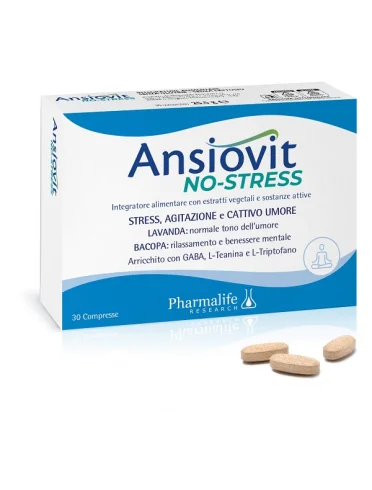 Ansiovit no stress 30 compresse