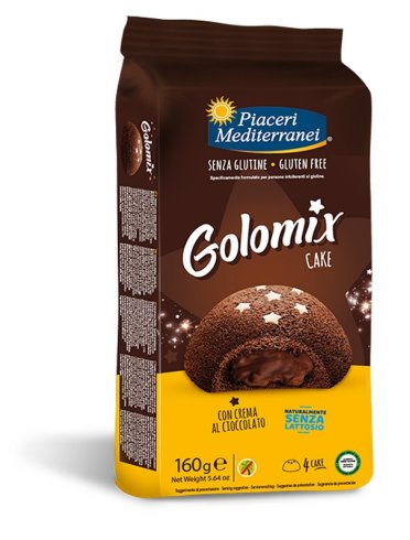 Piaceri mediterranei golomix cake 4 pezzi da 40 g