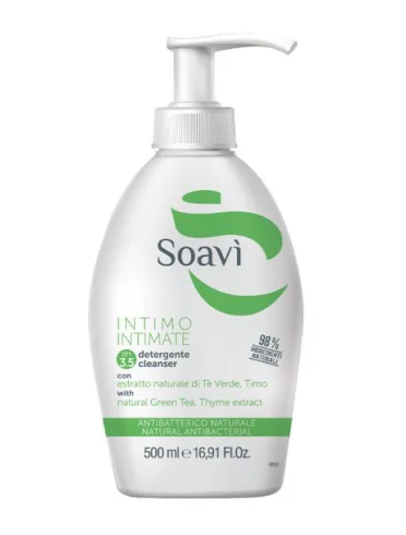 Soavi intimo antibatterico ph3,5 flacone con dispenser 500ml