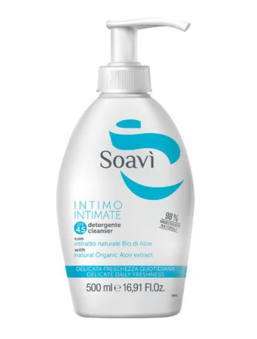 Soavi' intimo delicato ph4,5 flacone con dispenser 500 ml Soavi' intimo delicato ph4,5 flacone con dispenser 500 ml