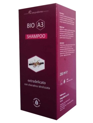 Bio a3 shampoo extra delicato 200 ml