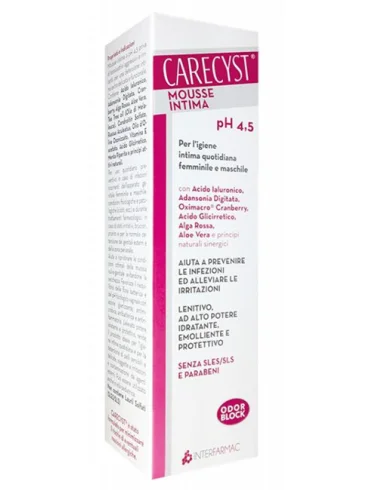 Carecyst intimo mousse 150 ml Carecyst intimo mousse 150 ml