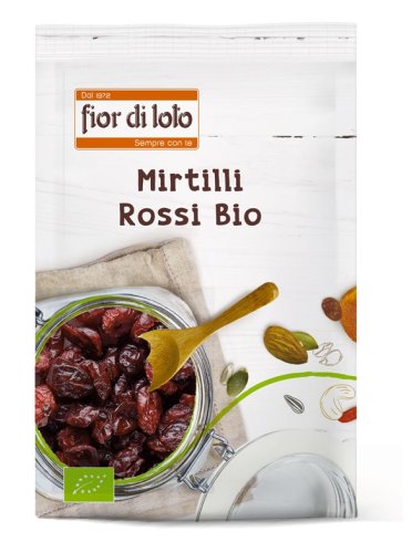 Mirtilli rossi bio 150 g