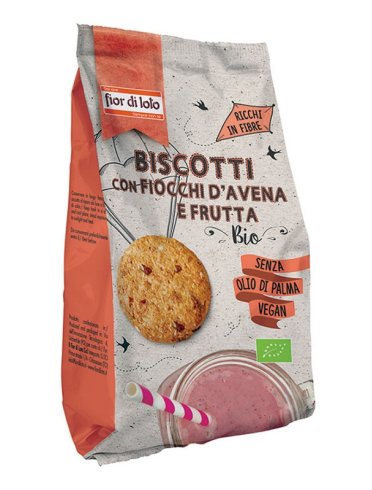 Biscotti cereali e frutta bio