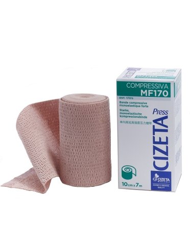 Benda compressiva mf170 monoelastica forte cizeta press cm10x 7m beige 1 pezzo