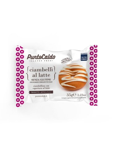 Ciambelli' latte ciambellina con copertura di cioccolato allatte 35 g