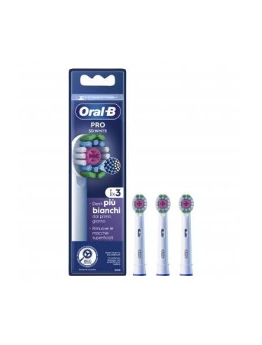 Oralb power refill eb50-3 crossaction 3 pezzi