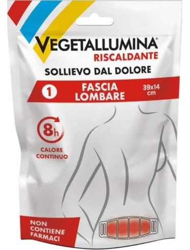 Vegetallumina fascia lombare riscaldante 1 pezzo