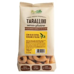 FORALLE TARALLINI SENZA GLUTINE CON OLIO EXTRA VERGINE D'OLIVA 100 G