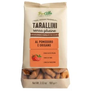 FORALLE TARALLINI SENZA GLUTINE POMODORO E ORIGANO 100 G