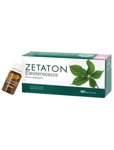 Zetaton eleuterococco 12 fiale x 10 ml