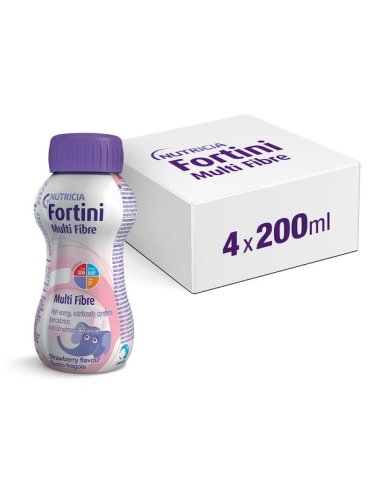 Fortini multi fibre gusto fragola 200 ml