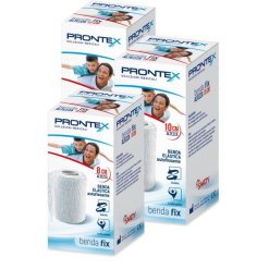 BENDA ELASTICA PRONTEX FIX AUTOFISSANTE 12 CM DI ALTEZZA PER4 METRI IN ESTENSIONE 1 PEZZO