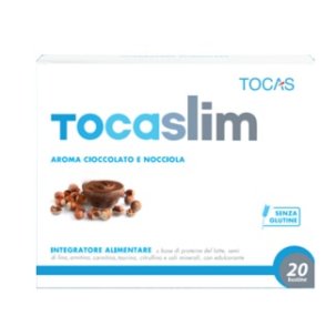 TOCASLIM CREMA DI CIOCCOLATO E NOCCIOLA 20 BUSTE DA 18 G