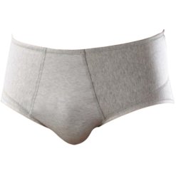 ORIONE 508 SLIP UOMO CONTENITIVO CHIUSO IN COTONE GRIGIO 2