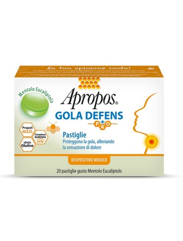 Apropos gola defens pro 20 pastiglie mentolo eucalipto