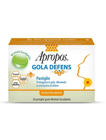 Apropos gola defens pro 20 pastiglie mentolo eucalipto Apropos gola defens pro 20 pastiglie mentolo eucalipto