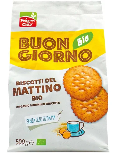 Buongiornobio biscotti mattino 500 g bio Buongiornobio biscotti mattino 500 g bio