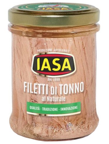 Filetti di tonno al naturale 200 g