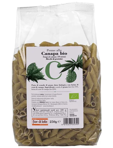 Fior di loto penne canapa 250g Fior di loto penne canapa 250g
