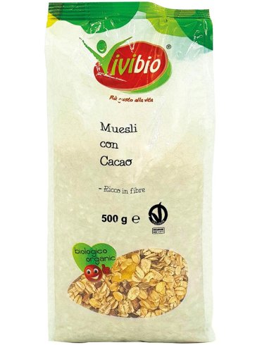 Muesli con cacao vivibio 500 g