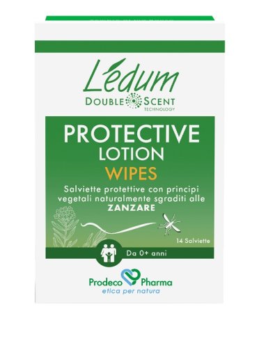 Ledum ds prot lotion wipes12pz