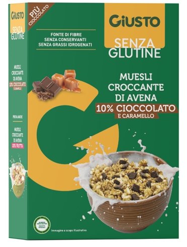 Giusto s/g muesli ave/cioc275g Giusto s/g muesli ave/cioc275g