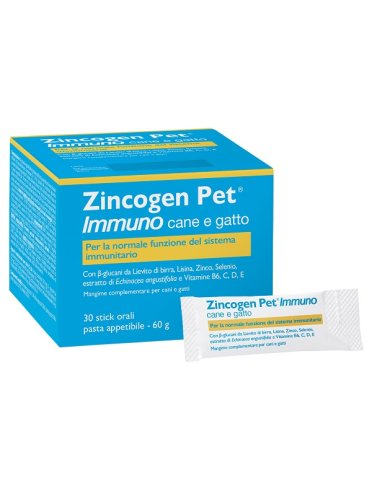 Zincogen pet immuno 30 stick