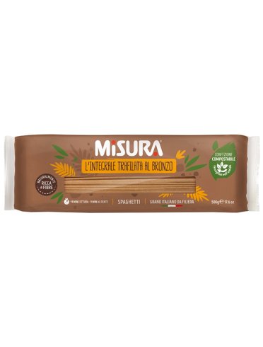 Misura spaghetti integrali con germe di grano 500 g