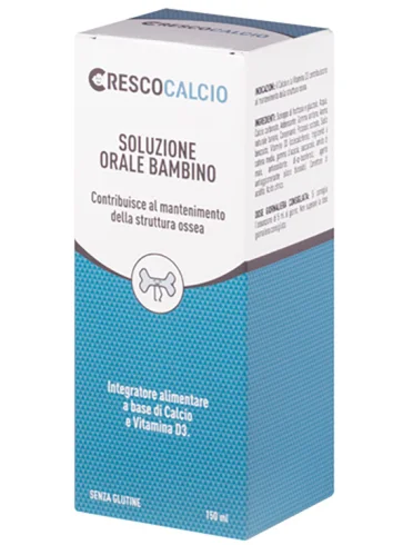 Crescocalcio soluzione 150ml Crescocalcio soluzione 150ml