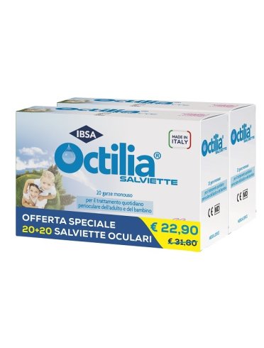 Octilia salviette bipack 20+20 Octilia salviette bipack 20+20