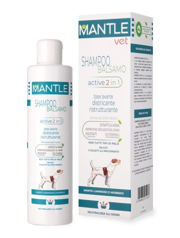 Mantle vet shampoo 2in1 250ml Mantle vet shampoo 2in1 250ml