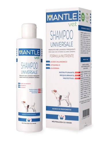 Mantle vet shampoo univ 250ml