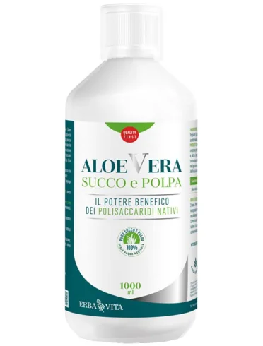 Aloe vera succo e polpa 1000ml Aloe vera succo e polpa 1000ml