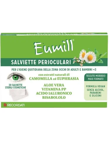 Eumill salviette perioc 25pz Eumill salviette perioc 25pz
