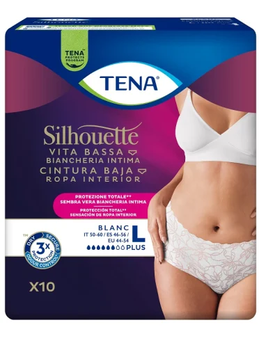 Tena silhouette p white l 10pz Tena silhouette p white l 10pz