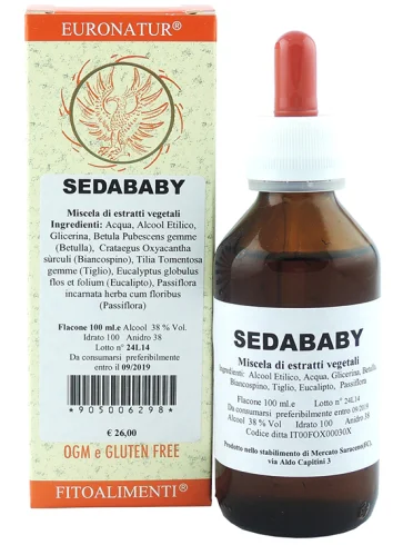 Sedababy gtt 100ml "euronatur" Sedababy gtt 100ml "euronatur"