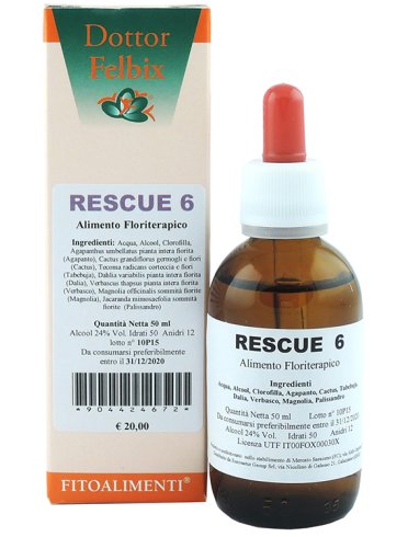 Rescue 6 gocce 50ml
