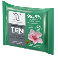 IALUCOLLAGEN TEN SALVIETTE STRUCCANTI VISO CONFEZIONE DA 20SALVIETTE MAXI